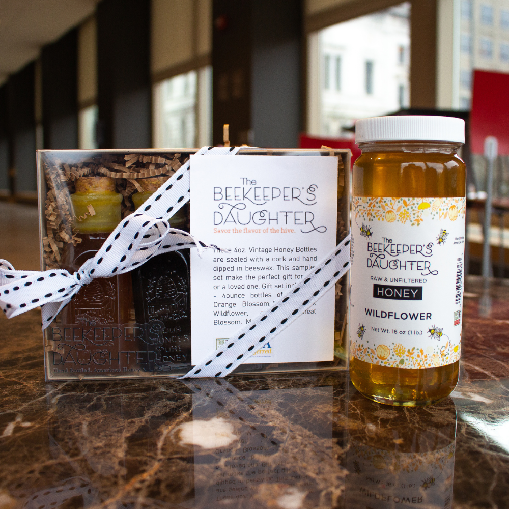 The Beekeeper’s Daughter honey & assorted honey gift set: Made in Plains, PA