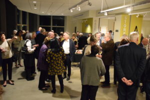 cocktail hour at Member preview night
